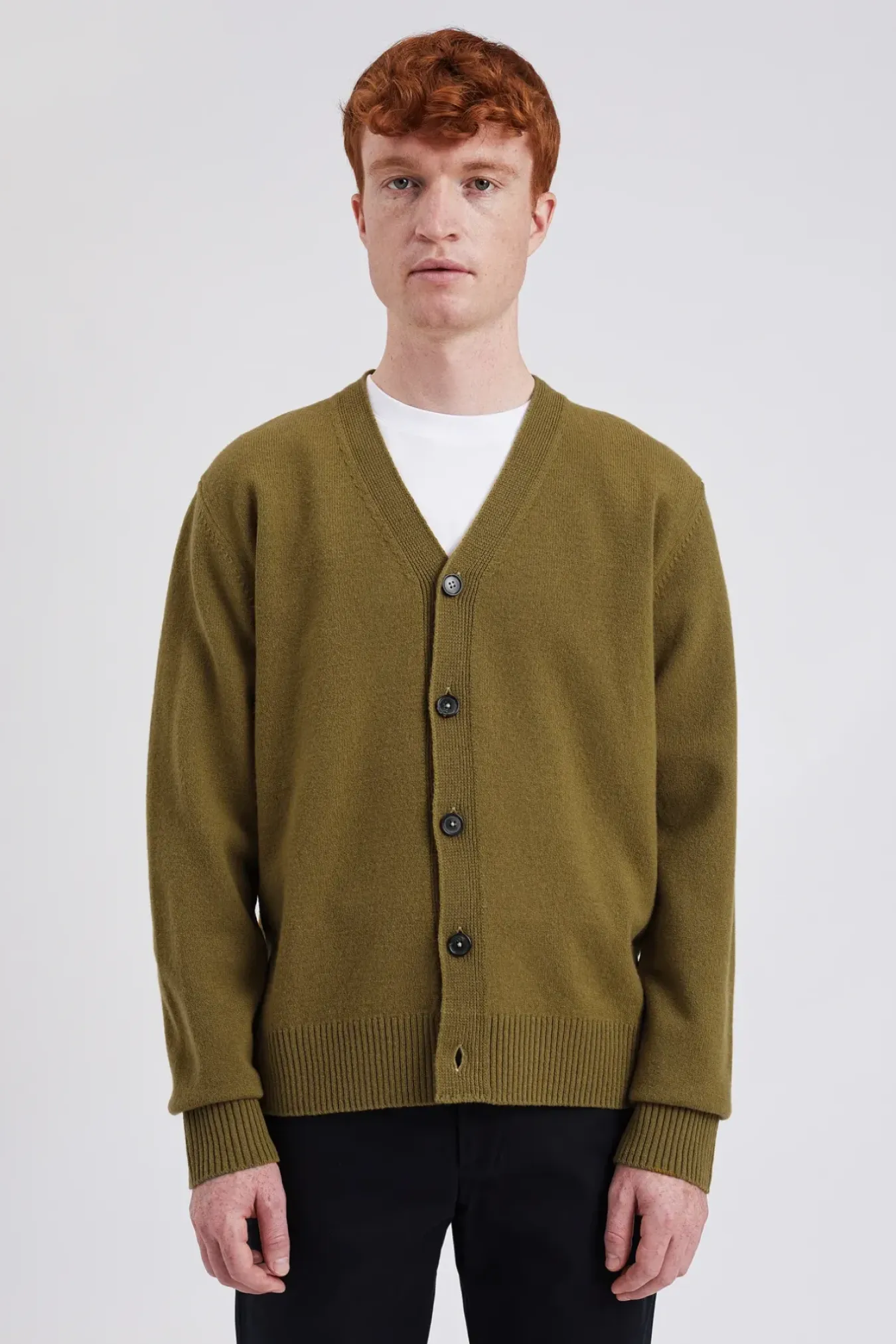 Norse Projects KNITWEAR>Norse Standard Merino Lambswool Cardigan