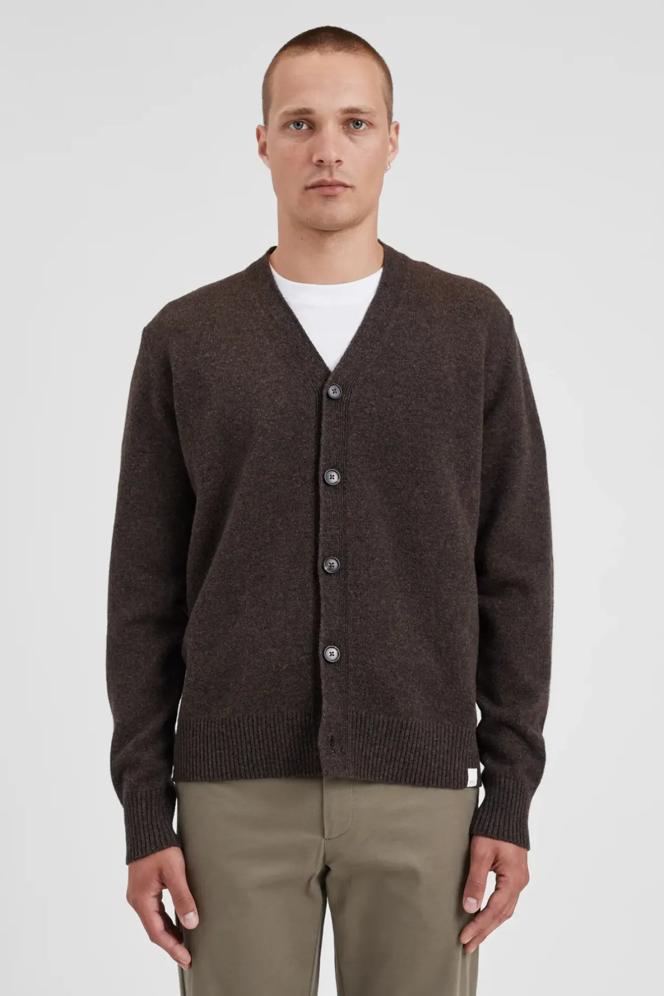 Norse Projects KNITWEAR>Norse Standard Merino Lambswool Cardigan