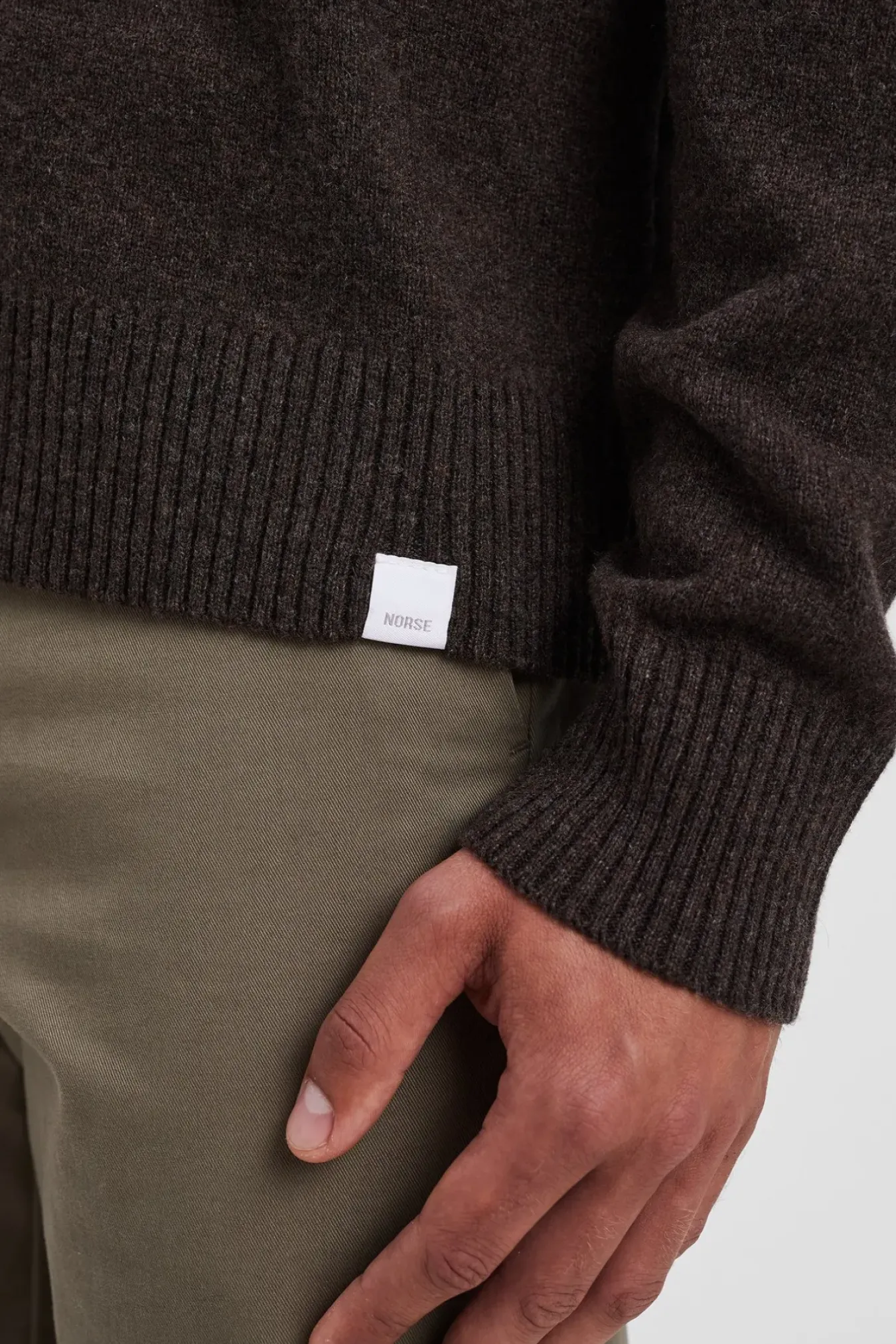 Norse Projects KNITWEAR>Norse Standard Merino Lambswool Cardigan
