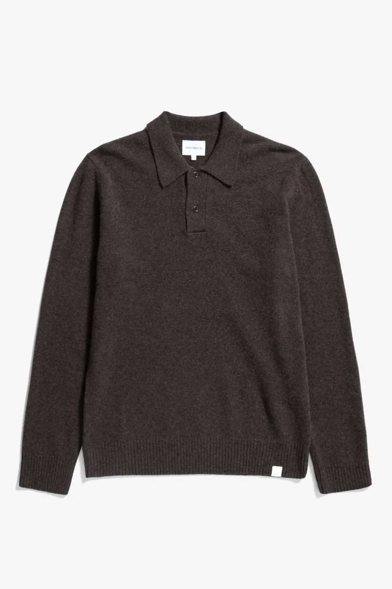 Norse Projects KNITWEAR>Norse Standard Merino Lambswool Polo
