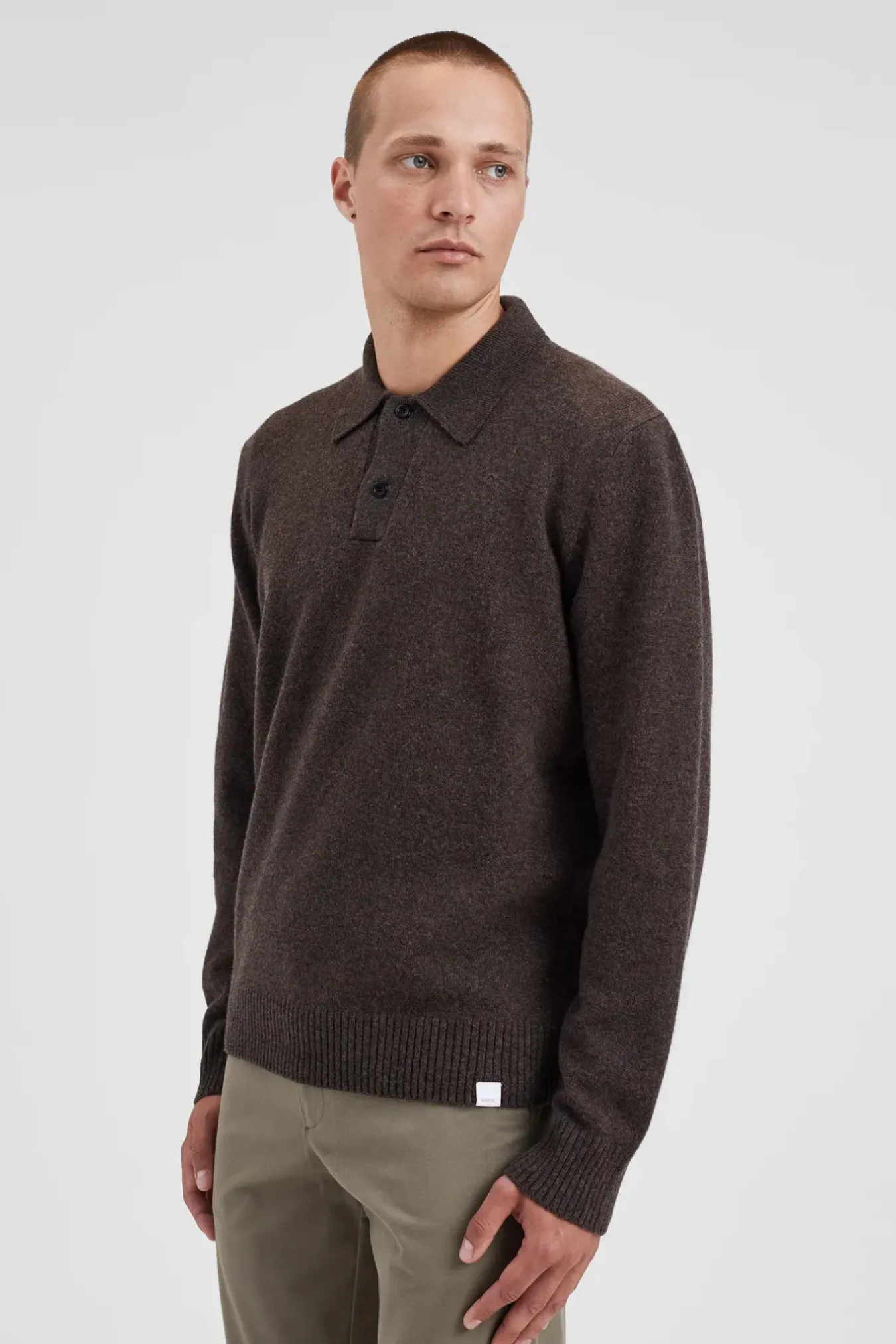 Norse Projects KNITWEAR>Norse Standard Merino Lambswool Polo