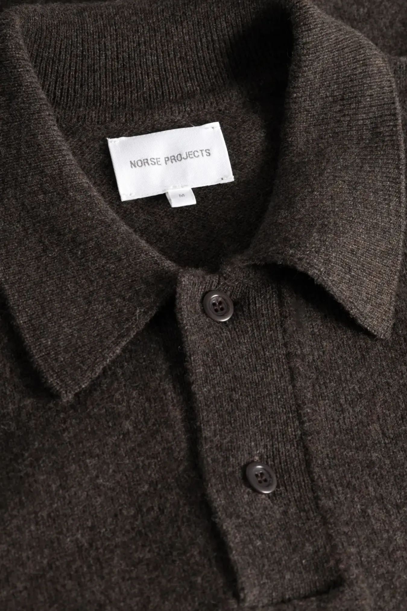 Norse Projects KNITWEAR>Norse Standard Merino Lambswool Polo