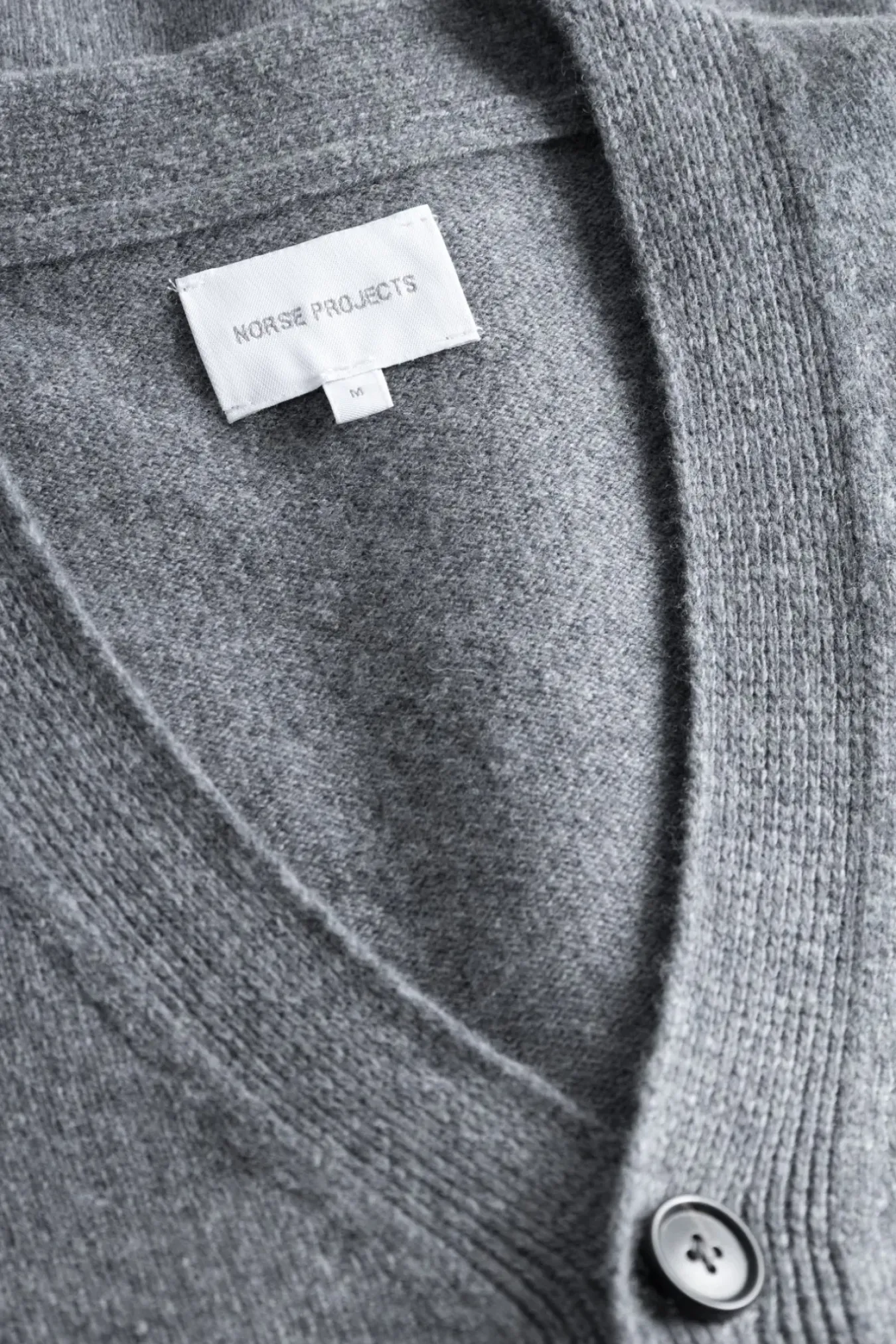 Norse Projects KNITWEAR>Norse Standard Merino Lambswool Cardigan