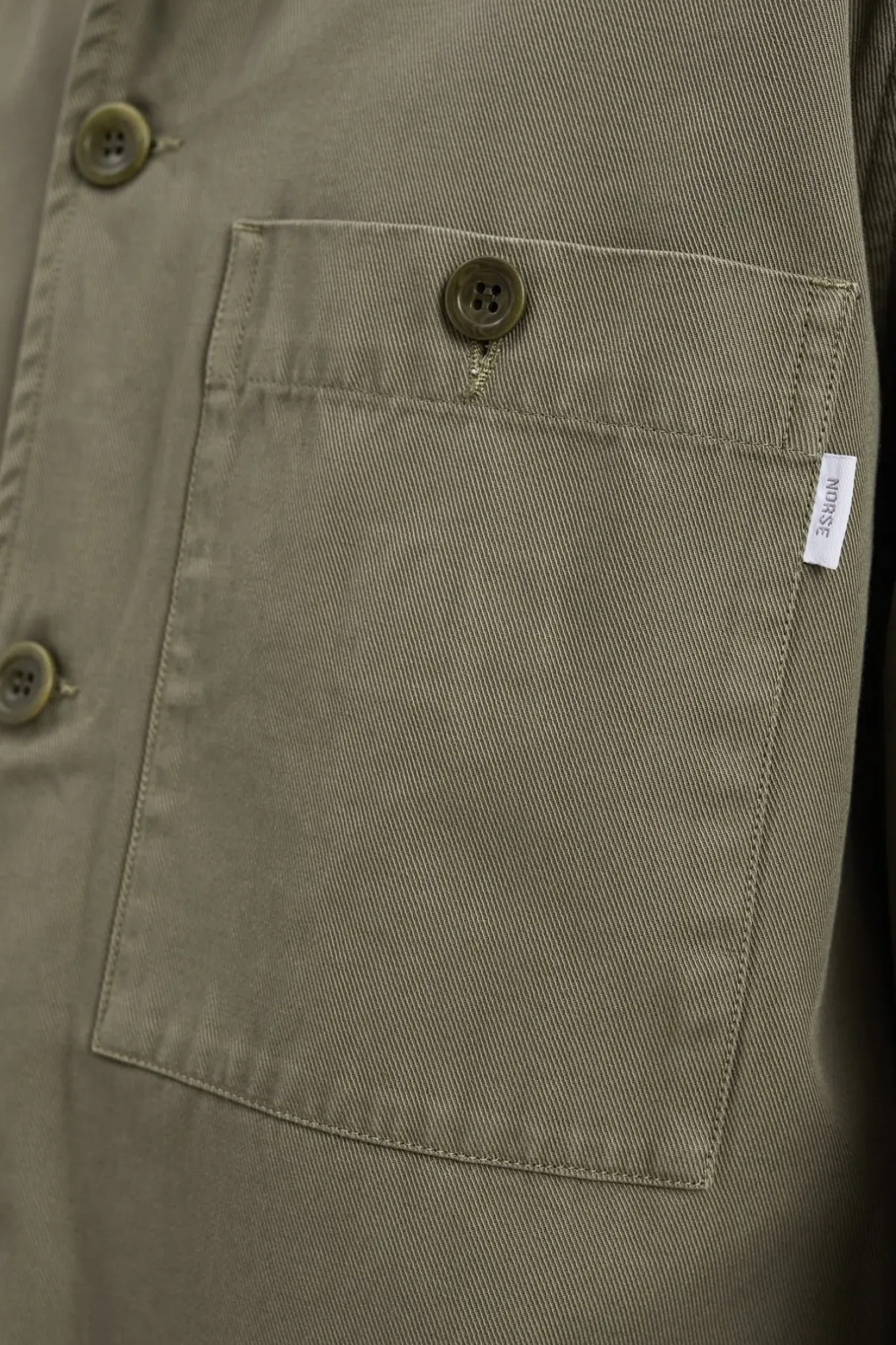 Norse Projects OVERSHIRTS>Norse Standard Twill Overshirt