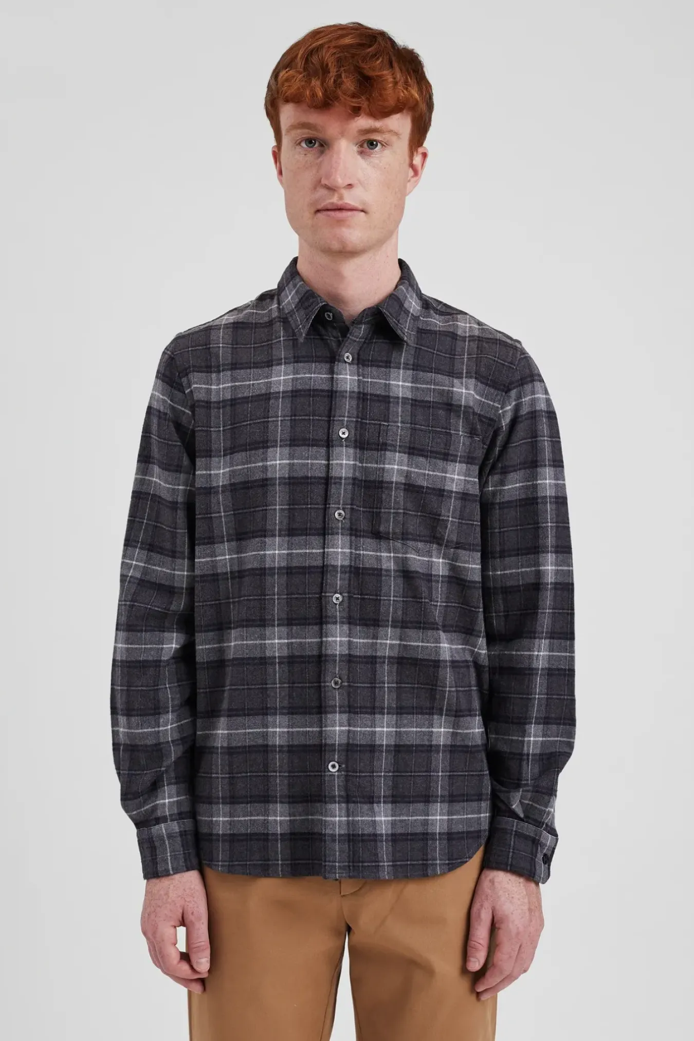 Norse Projects SHIRTING>Osvald Flannel Check Shirt