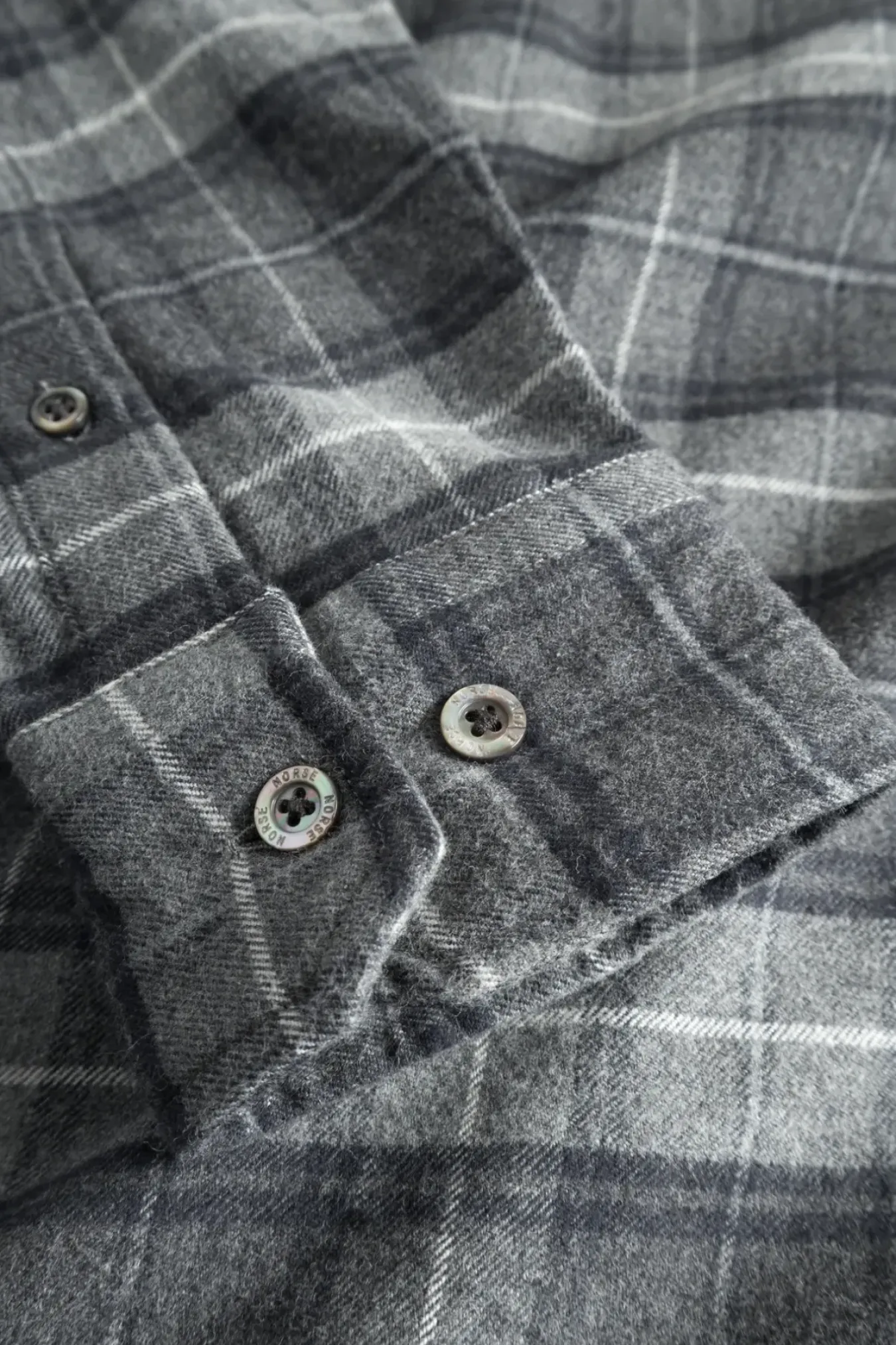 Norse Projects SHIRTING>Osvald Flannel Check Shirt