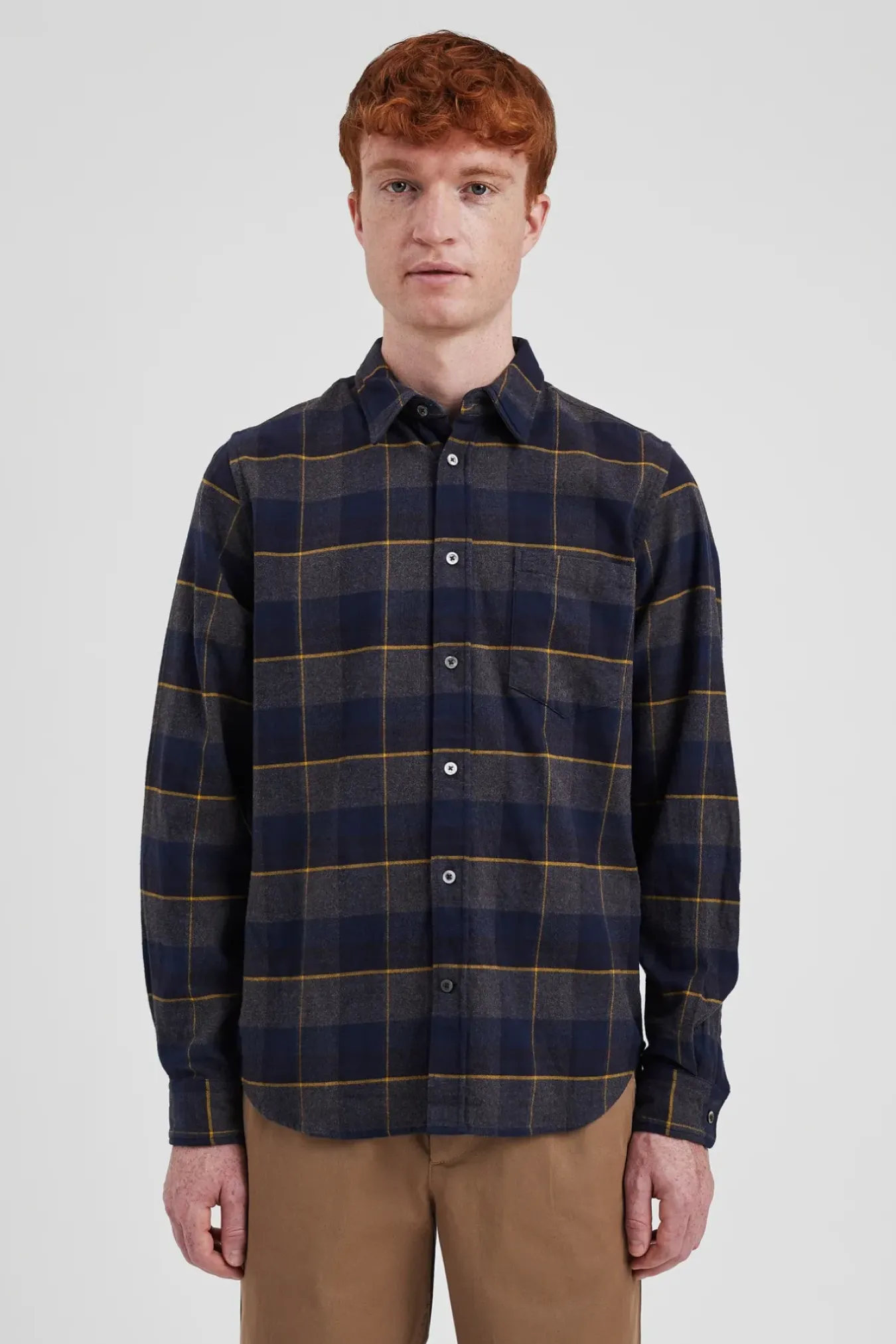 Norse Projects SHIRTING>Osvald Flannel Check Shirt