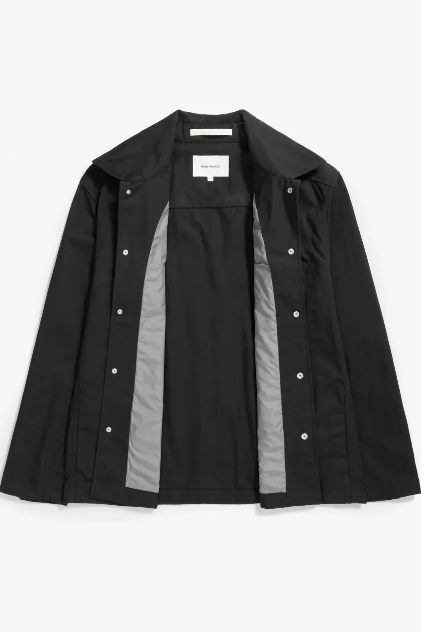 Norse Projects OVERSHIRTS>Pelle Fine Broken Twill Overshirt