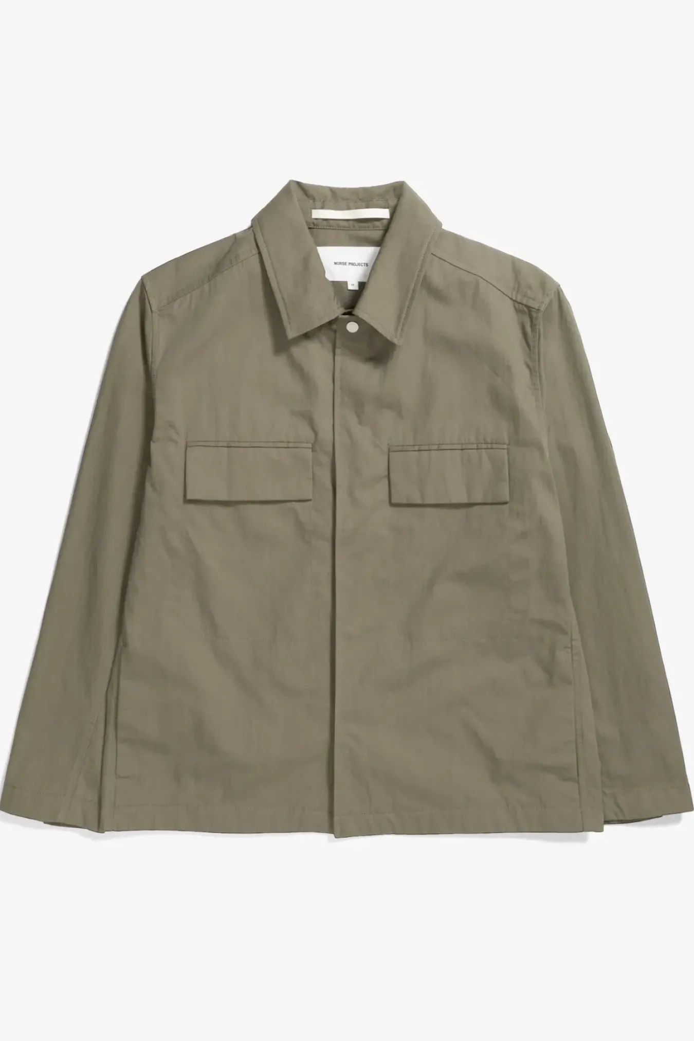 Norse Projects OVERSHIRTS>Pelle Fine Broken Twill Overshirt