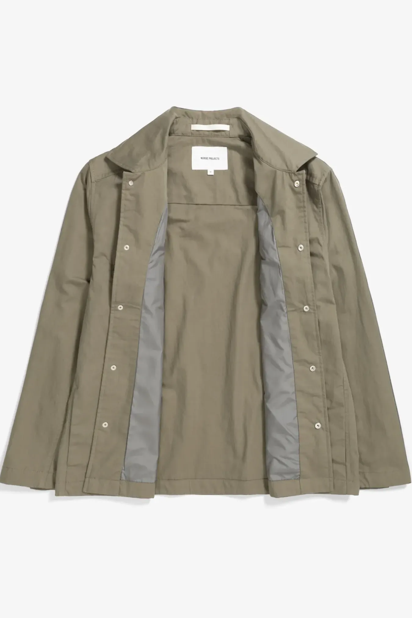 Norse Projects OVERSHIRTS>Pelle Fine Broken Twill Overshirt