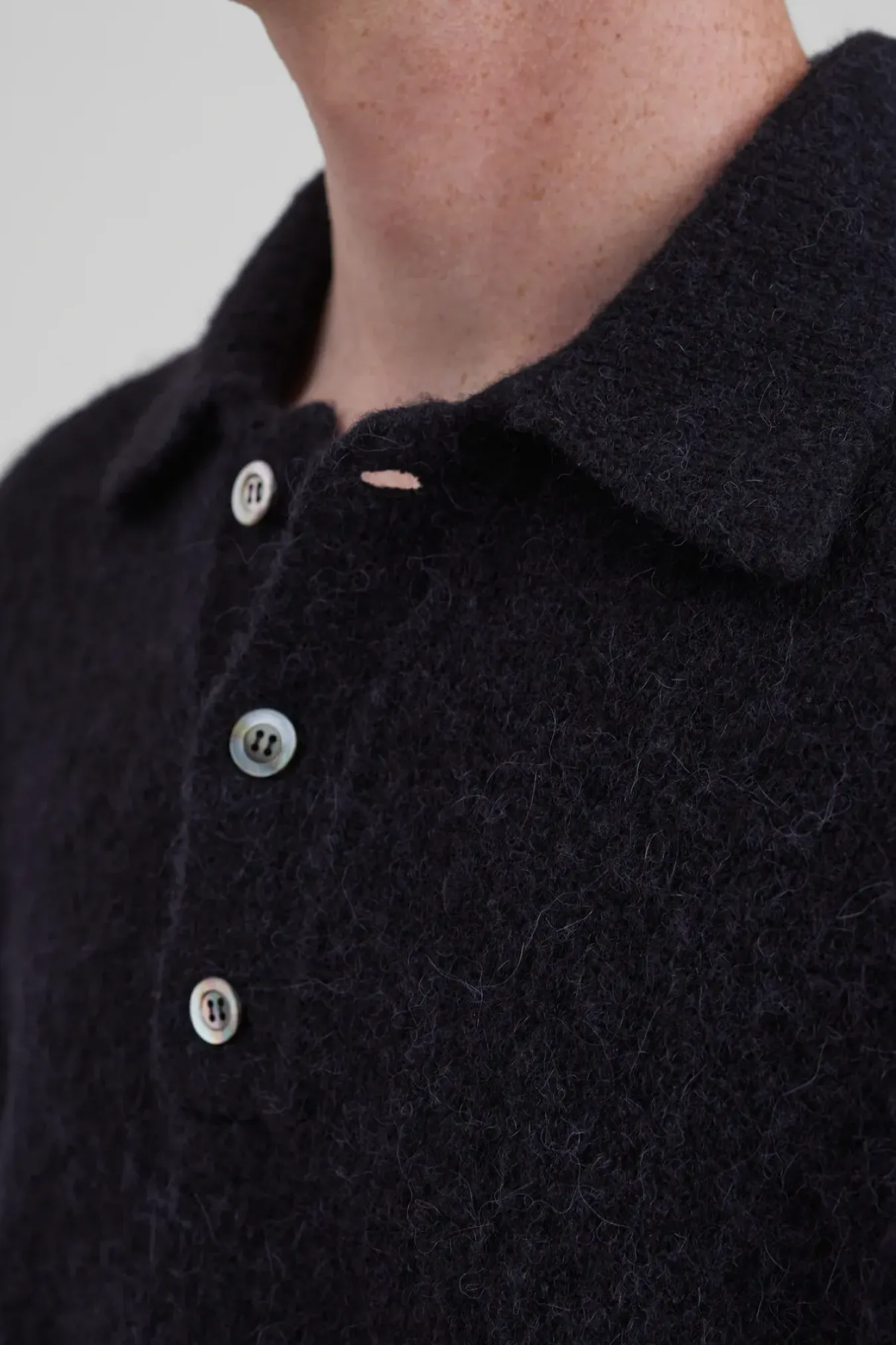 Norse Projects KNITWEAR>Rasmus Relaxed Brushed Polo