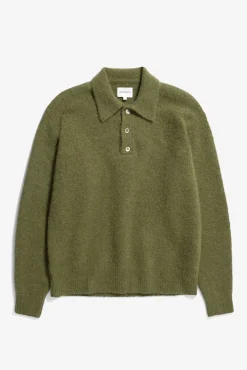 Norse Projects KNITWEAR>Rasmus Relaxed Brushed Polo