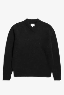 Norse Projects KNITWEAR>Rasmus Relaxed Brushed V-Neck Sweater