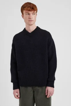 Norse Projects KNITWEAR>Rasmus Relaxed Brushed V-Neck Sweater
