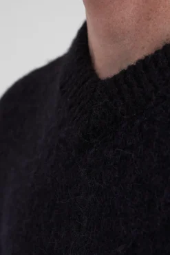 Norse Projects KNITWEAR>Rasmus Relaxed Brushed V-Neck Sweater