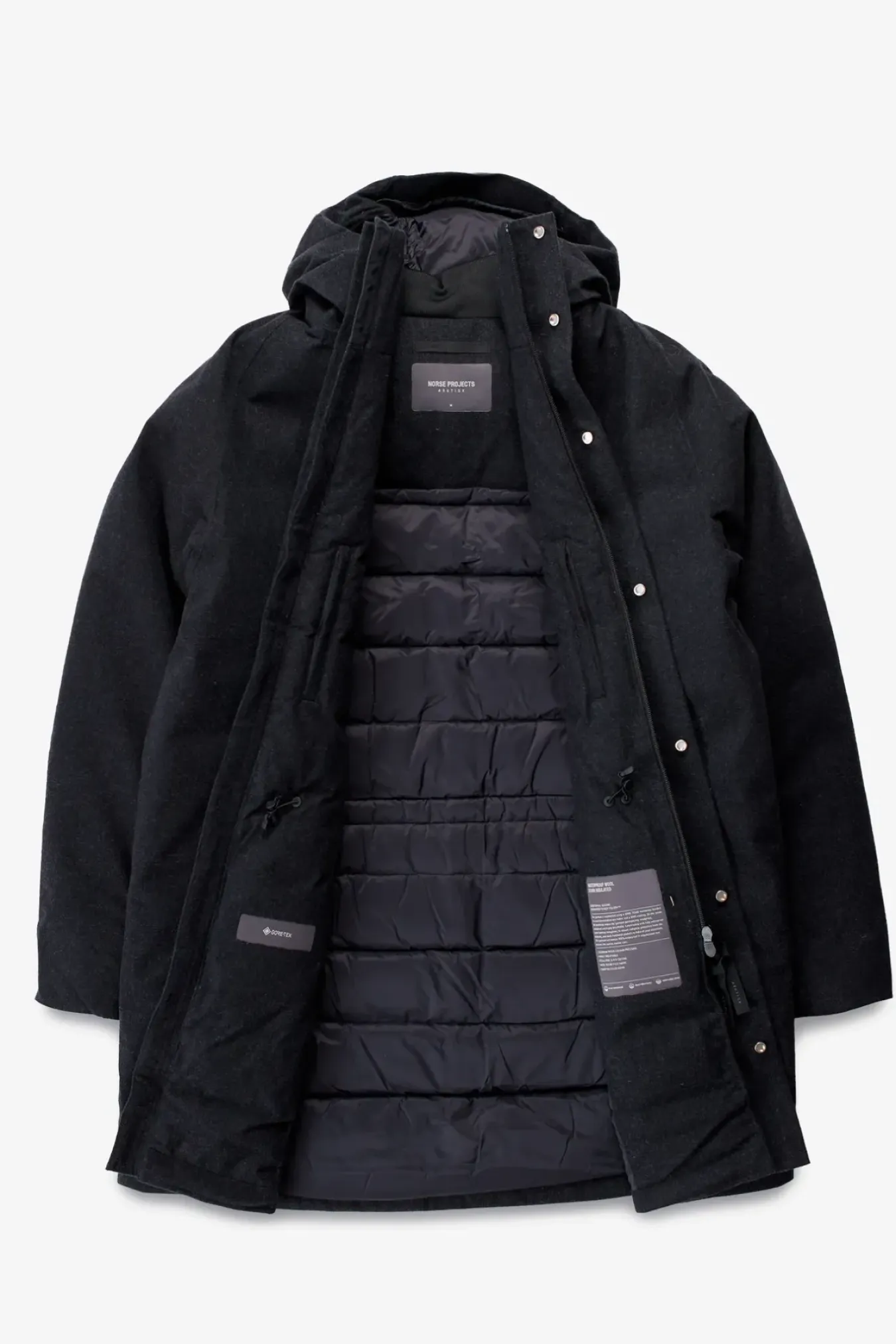 Norse Projects OUTERWEAR>Rokkvi 6.0 Gore-Tex Wool Down Jacket