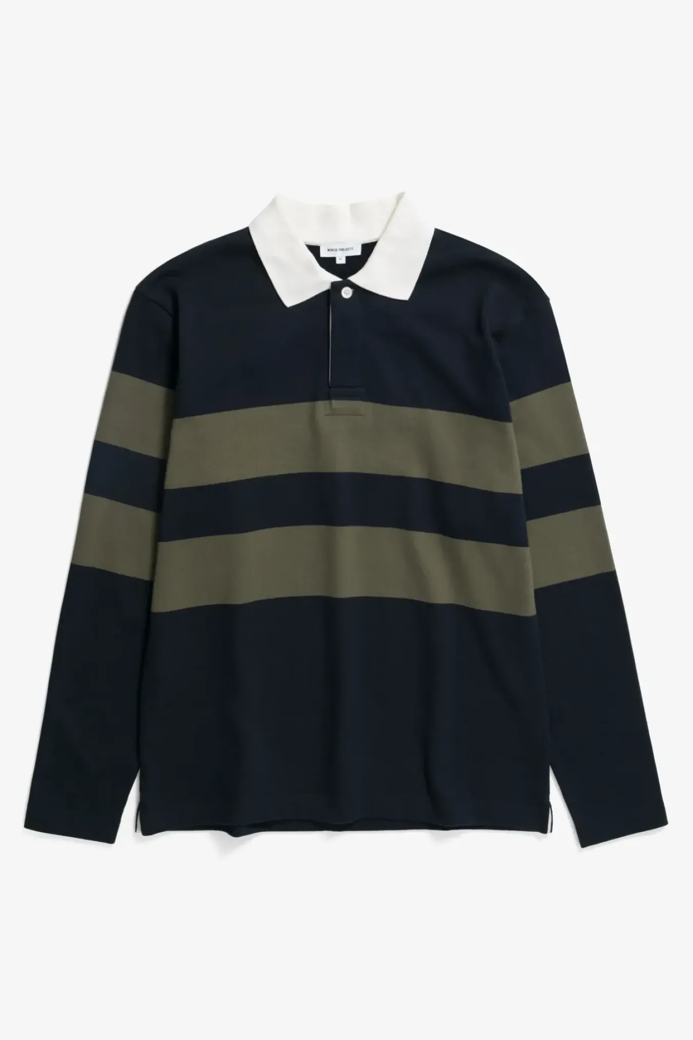 Norse Projects SWEATSHIRTS>Ruben Brushed Stripe LS Polo