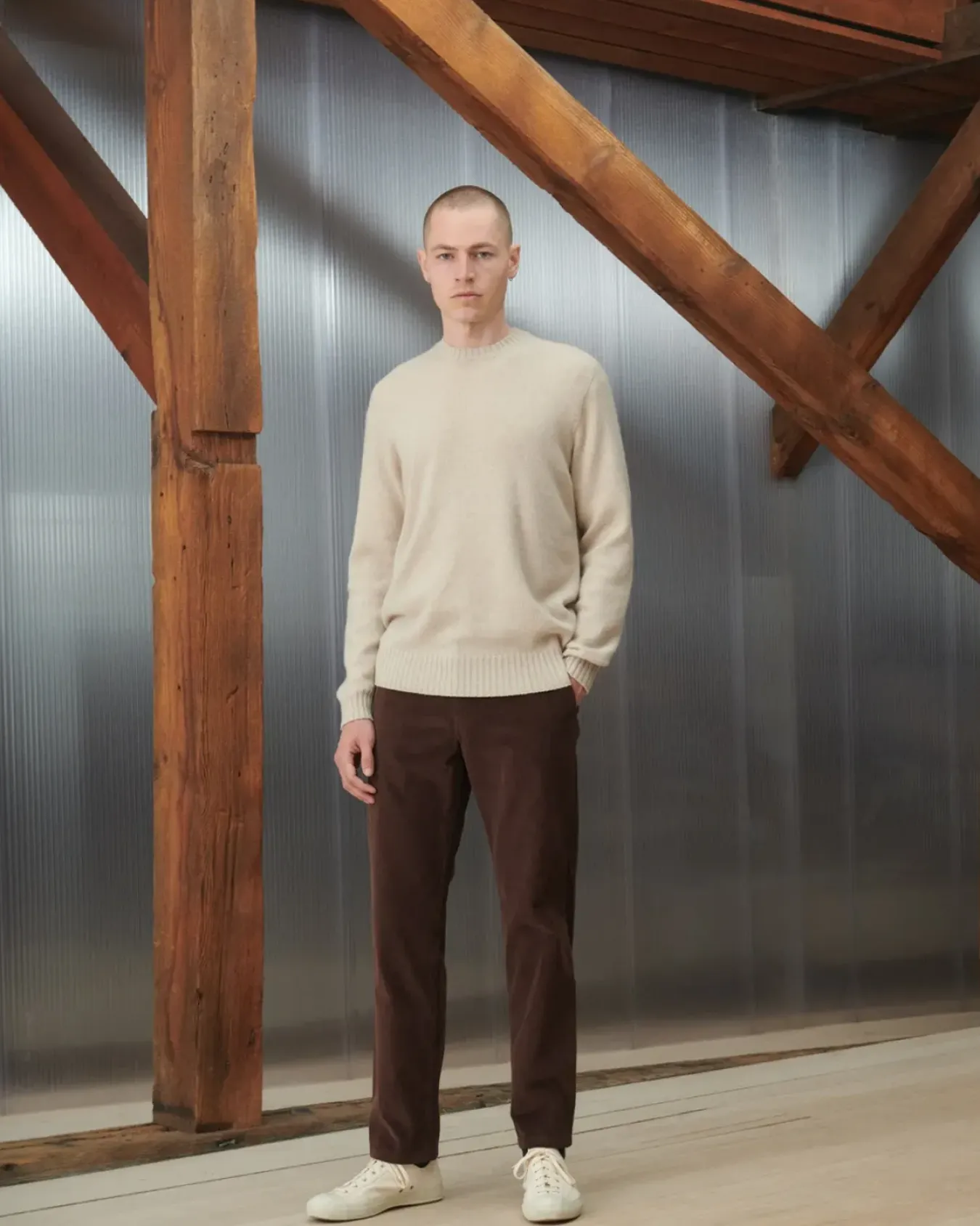 Norse Projects KNITWEAR>Sigfred Cashmere Sweater