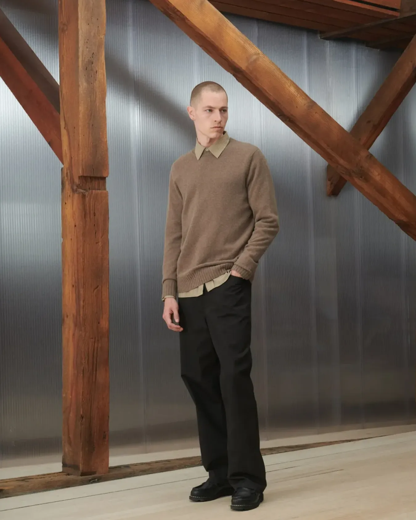 Norse Projects KNITWEAR>Sigfred Cashmere Sweater