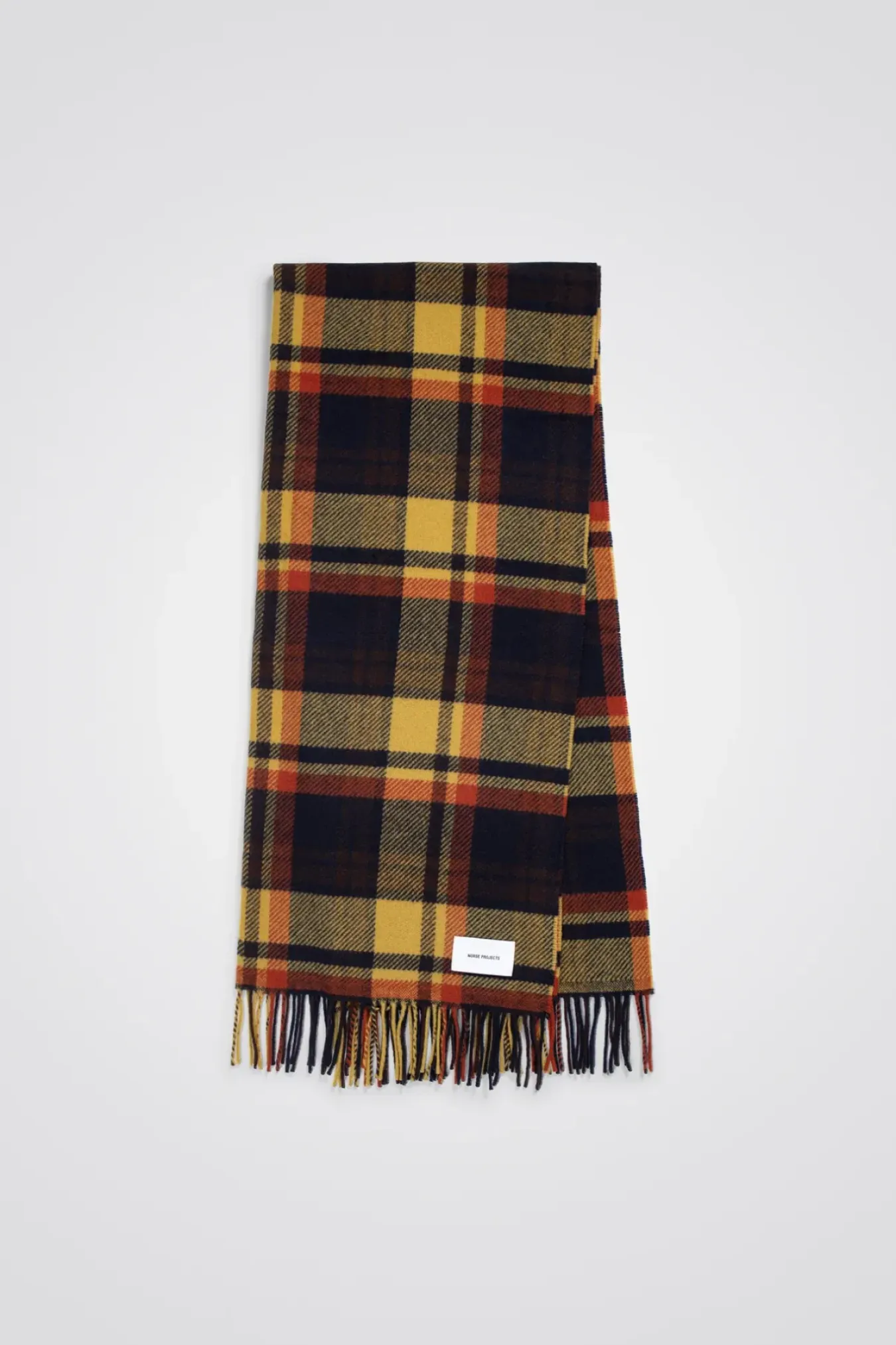 Norse Projects ACCESSORIES>Virgin Wool Checked Scarf