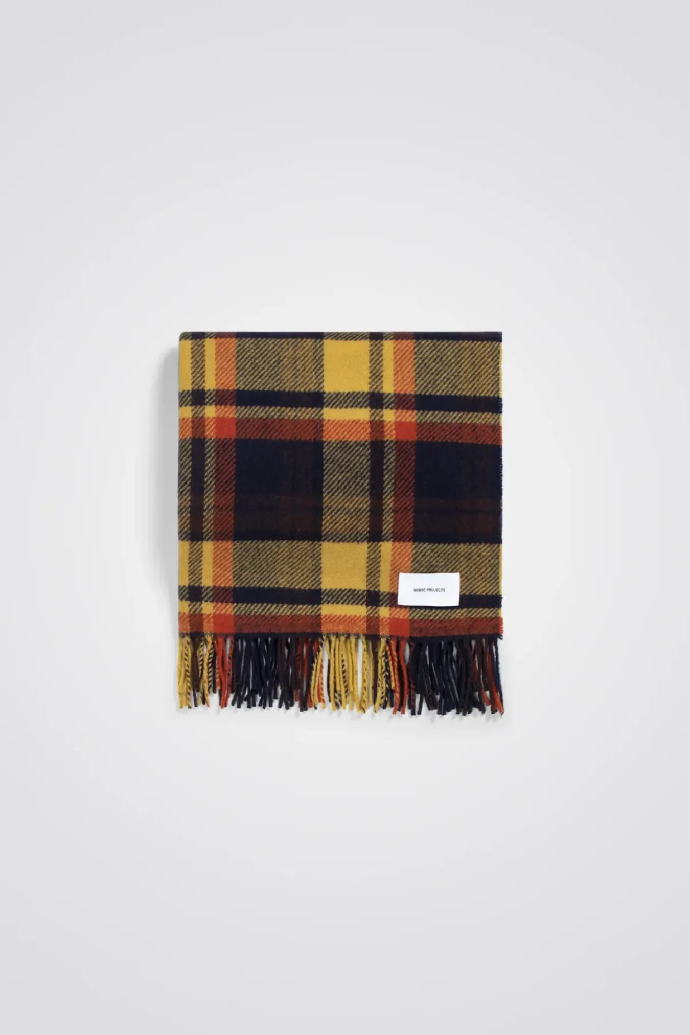 Norse Projects ACCESSORIES>Virgin Wool Checked Scarf