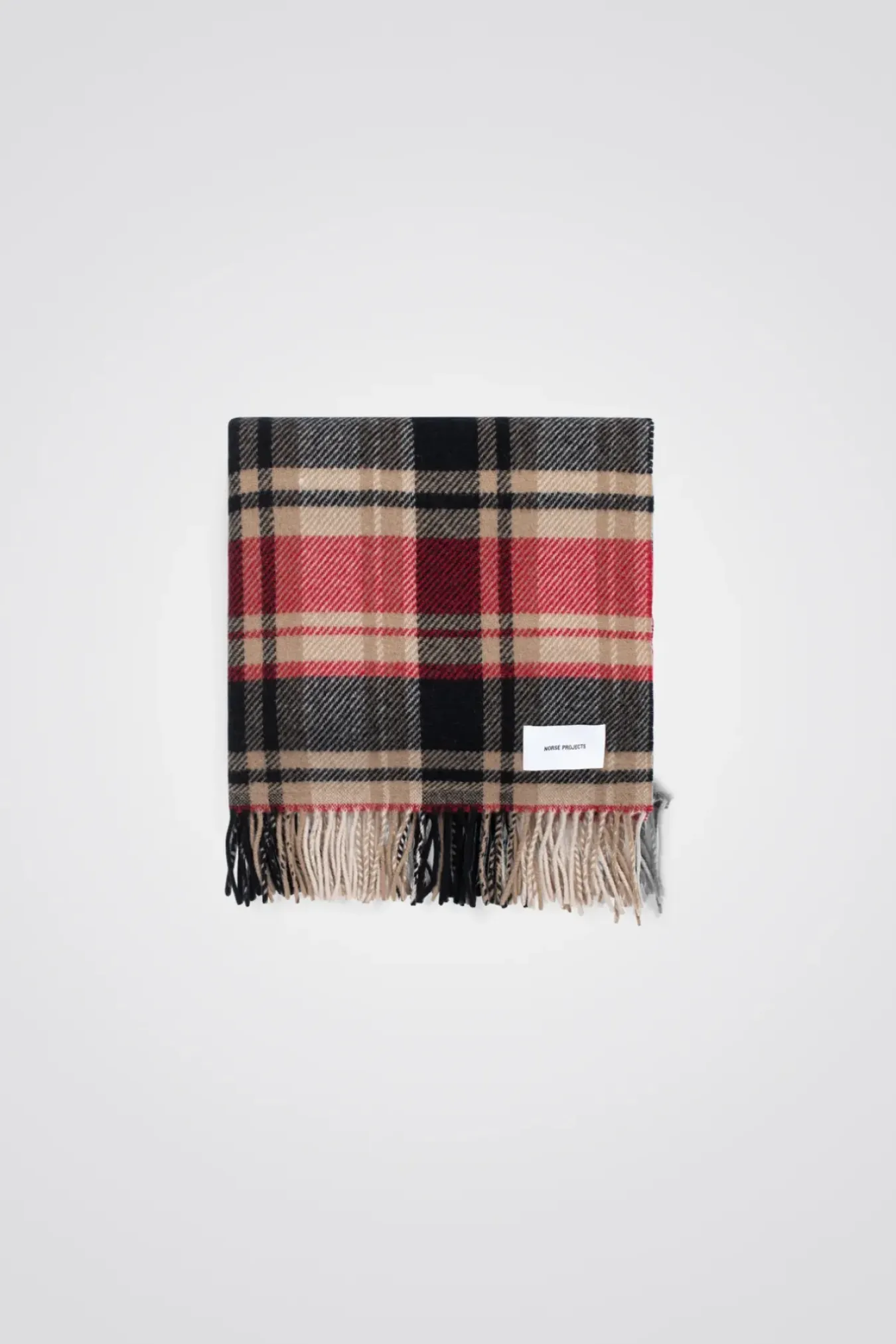 Norse Projects ACCESSORIES>Virgin Wool Checked Scarf